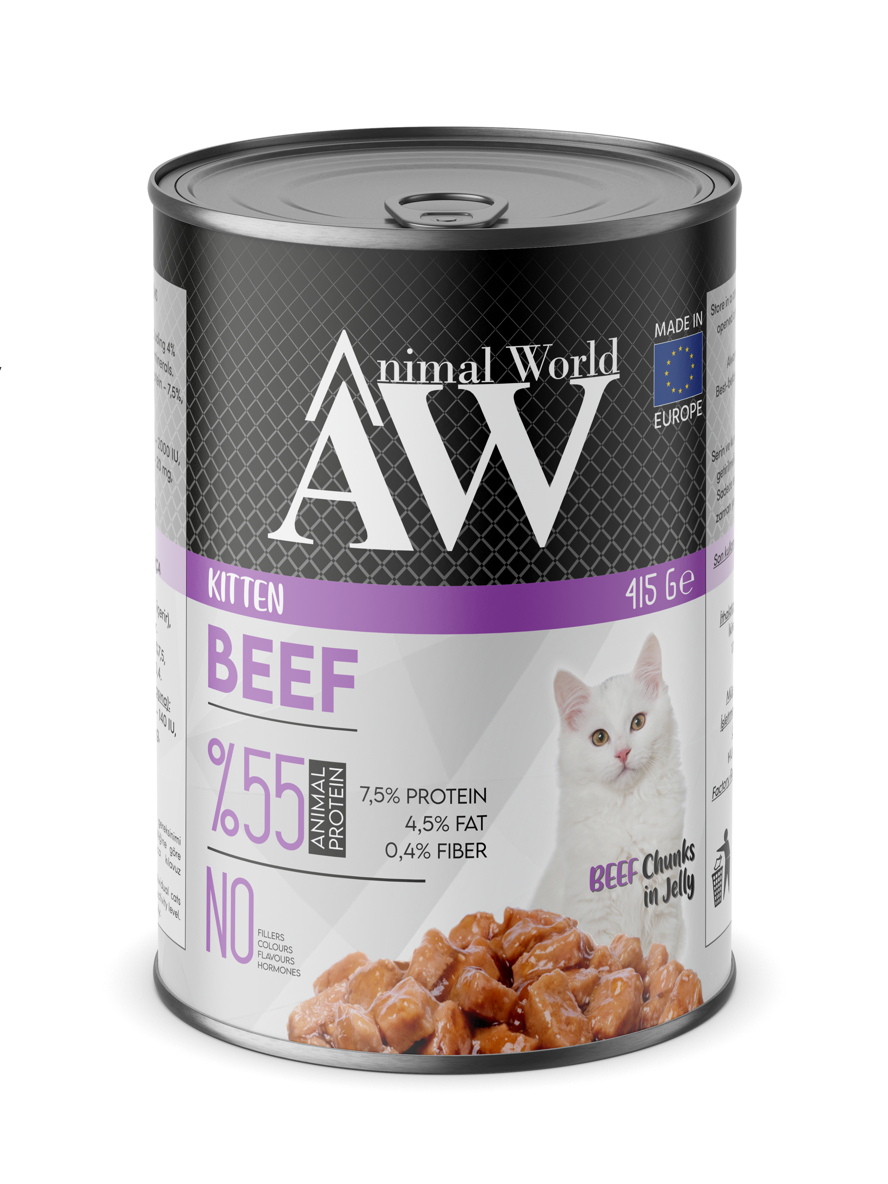 Beef Kitten Cat Food