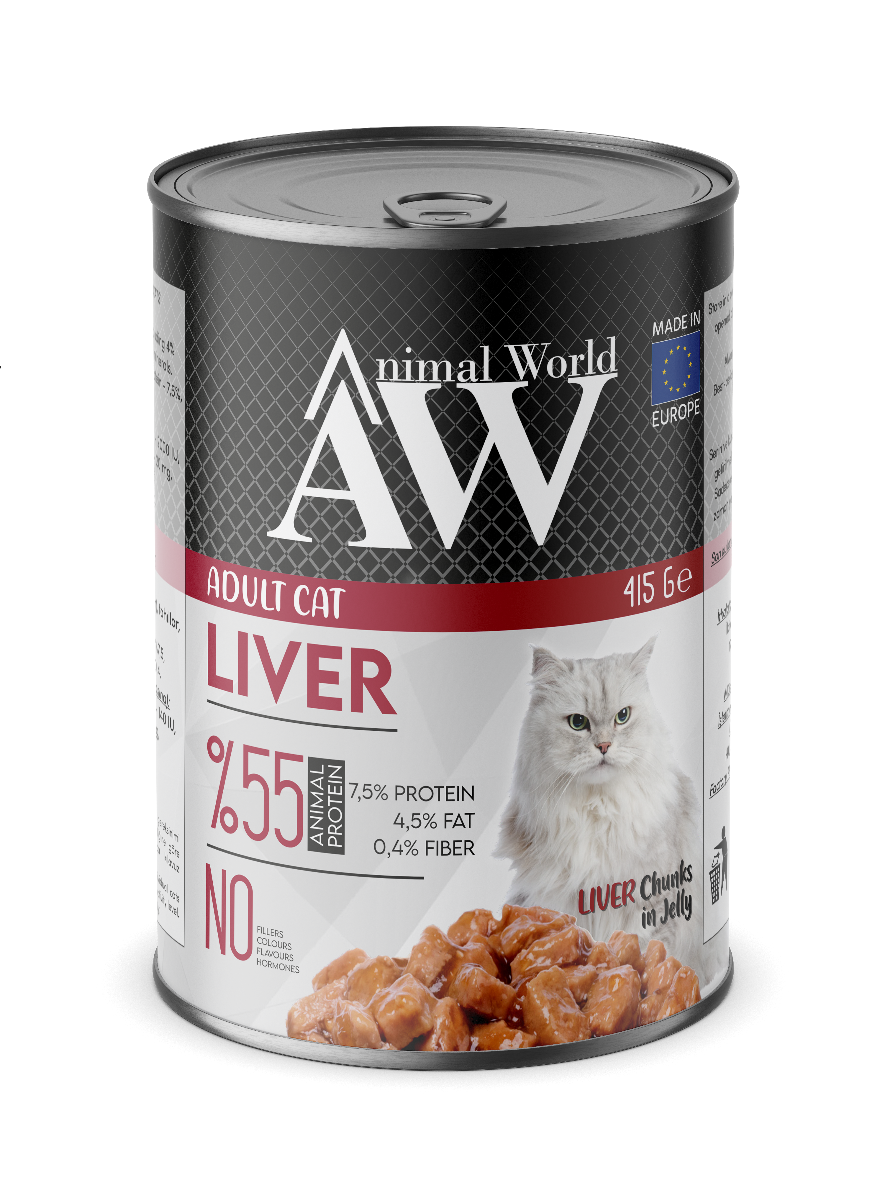 Liver Adult Cat Food